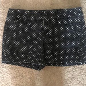 AE polka dotted shorts